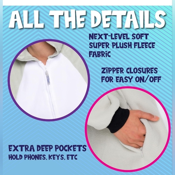 Funziez! Slim Fit Adult Koala Onesie One Piece. - Picture 6 of 15